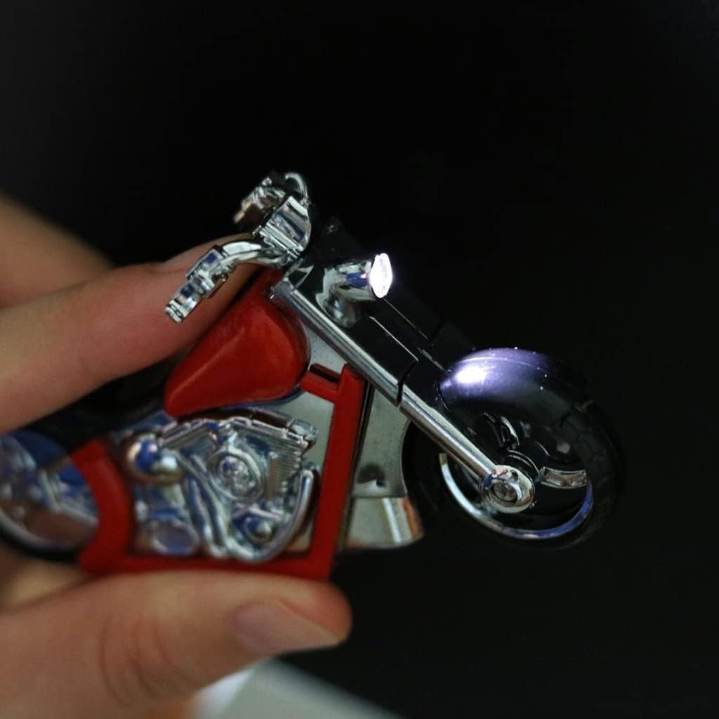 Amazon.co.jp: バイク型ライター、観賞用ライター、防風ブルー